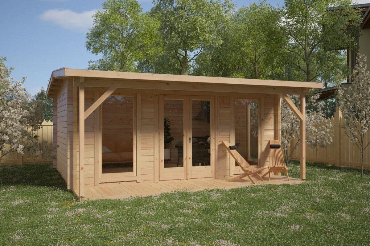 Дом времянка из дешевых и доступных материалов